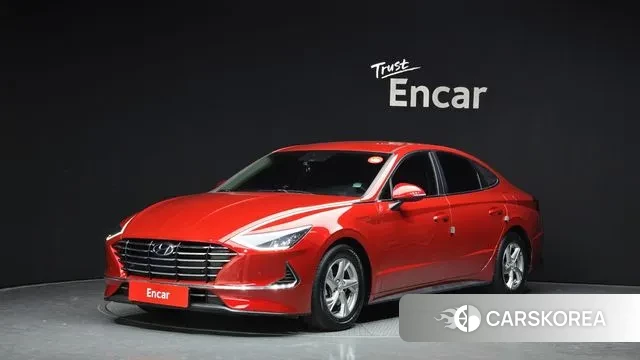 Hyundai Sonata (DN8) 2019 Красный из Кореи