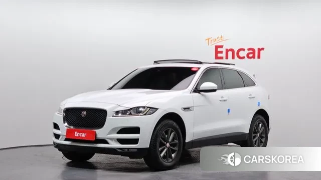 Jaguar F-PACE 2018 Белый из Кореи
