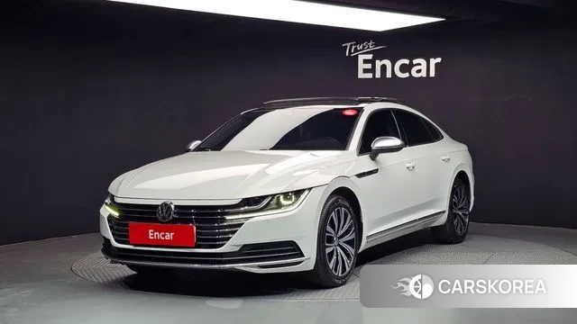 Volkswagen Arteon 2019 Белый из Кореи