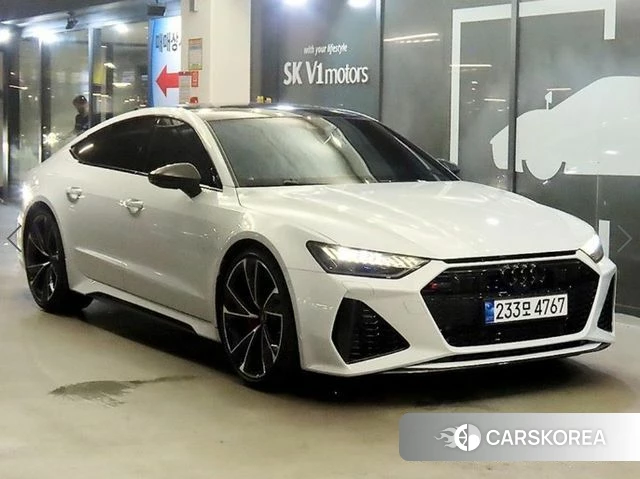 Audi RS7 (4K) 2023 Белый из Кореи