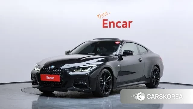 BMW 4 Series (G22) 2023 Черный из Кореи