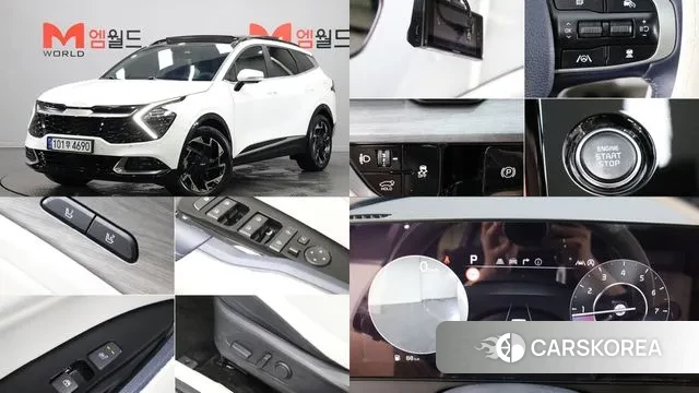 Kia Sportage 5th Generation 2021 Белый из Кореи