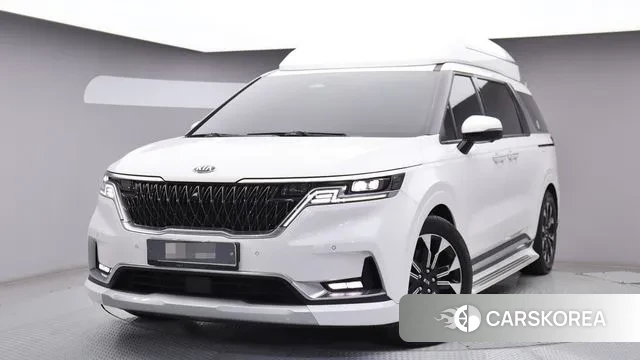 Kia Carnival 4th generation 2021 Белый из Кореи