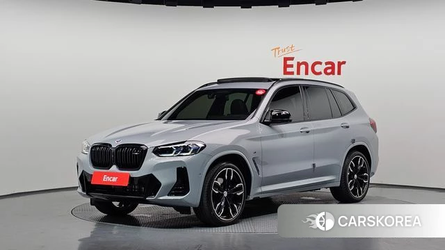 BMW X3 (G01) 2022 Серебристо-серый из Кореи