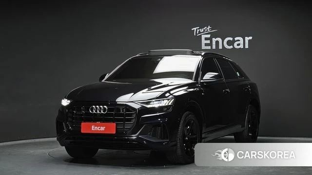 Audi Q8 (4M) 2021 Черный из Кореи
