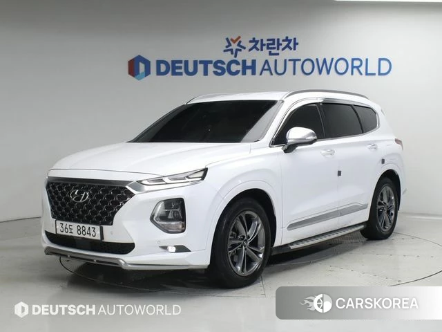 Hyundai Santa Fe TM 2019 Белый из Кореи