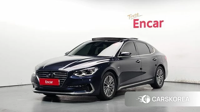 Hyundai Grandeur IG Hybrid 2018 Синий из Кореи
