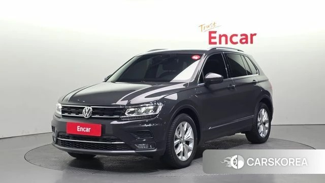 Volkswagen Tiguan second Generation 2020 Серый из Кореи