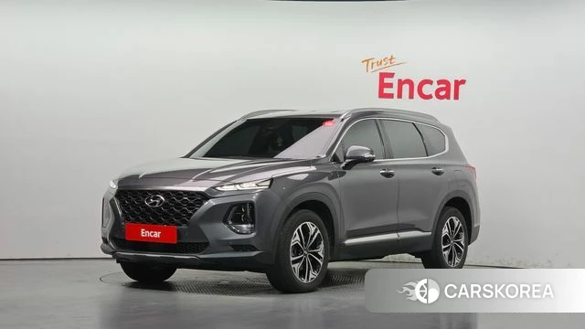 Hyundai Santa Fe TM 2019 Серый из Кореи