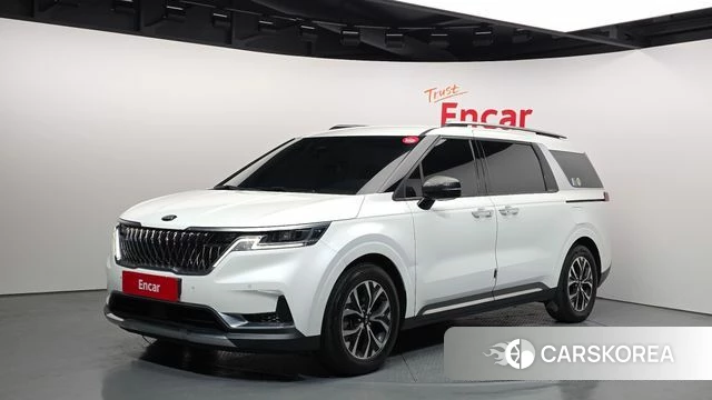 Kia Carnival 4th generation 2021 Белый из Кореи
