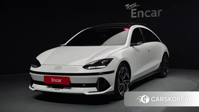 Hyundai Ionic 6 2022 Белый из Кореи