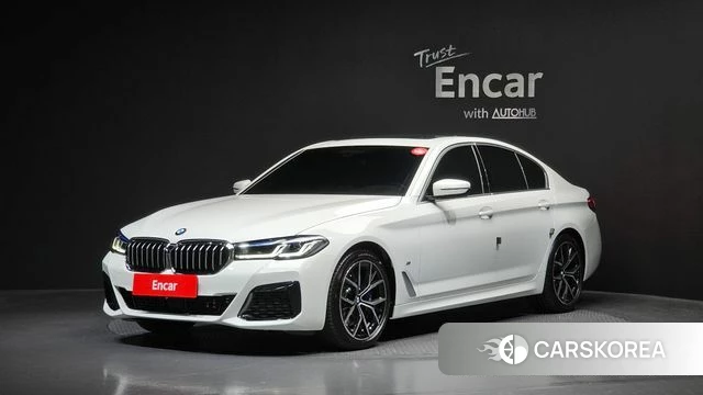 BMW 5 Series (G30) 2023 Белый из Кореи