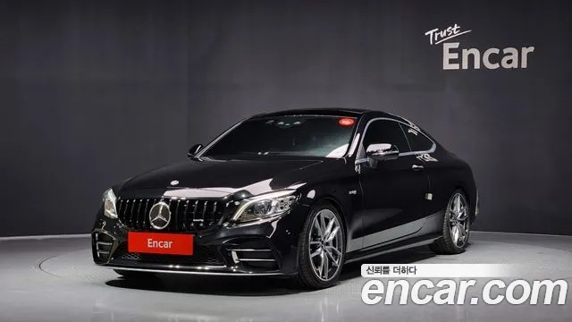 Mercedes-Benz C-Class W205 2023 Черный из Кореи