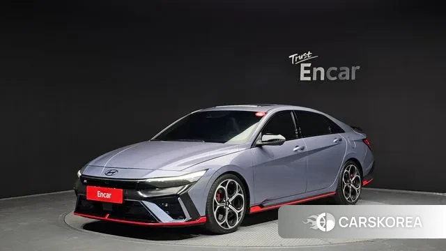 Hyundai The New Avante (CN7) 2024 Синий из Кореи