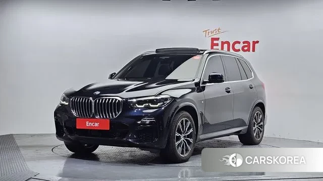 BMW X5 (G05) 2021 Синий из Кореи