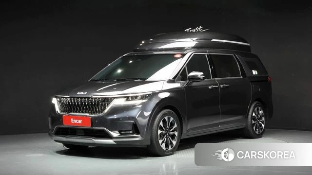 Kia Carnival 4th generation 2022 Серый из Кореи