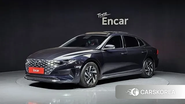 Hyundai The New Grandeur IG Hybrid 2021 Синий из Кореи