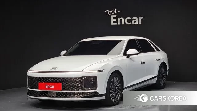 Hyundai Grandeur (GN7) 2023 Белый из Кореи