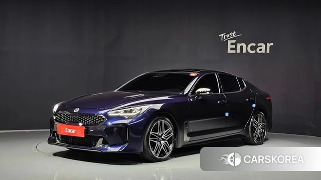 Kia Stinger Meister 2021 Синий из Кореи