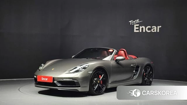Porsche 718 Boxster 2019 Серый из Кореи