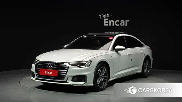 Audi A6 (C8) 2021 Белый из Кореи