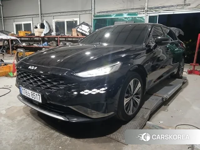Kia K8 Hybrid 2021 Черный из Кореи
