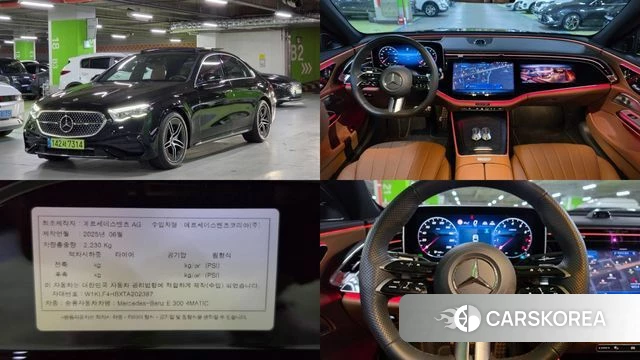 Mercedes-Benz E-Class W214 2025 Черный из Кореи