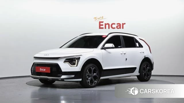Kia Di Ol Nu Niro 2022 Белый из Кореи