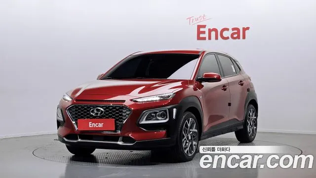Hyundai Kona Hybrid 2020 Красный из Кореи