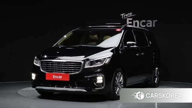Kia The New Carnival 2019 Черный из Кореи
