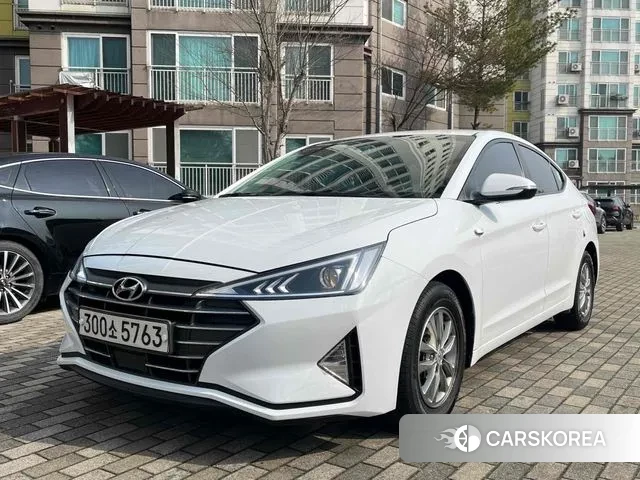 Hyundai The New Avante AD 2019 Белый из Кореи