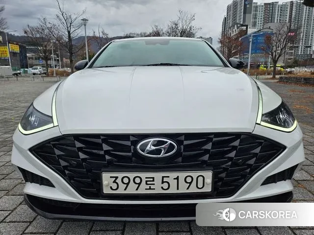 Hyundai Sonata (DN8) 2021 Белый из Кореи