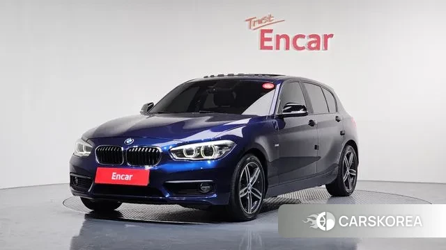BMW 1 Series (F20) 2018 Синий из Кореи