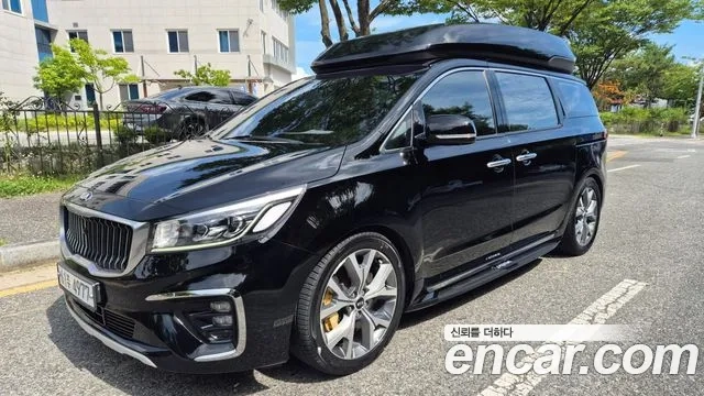 Kia The New Carnival 2019 Черный из Кореи