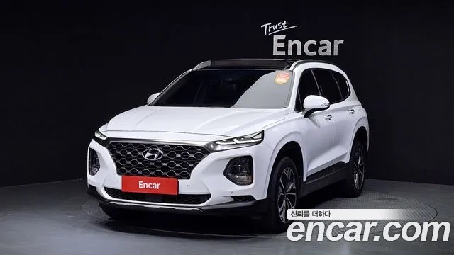 Hyundai Santa Fe TM 2018 Белый из Кореи