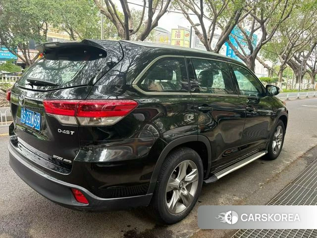 Toyota Highlander 2021 Черный из Китая