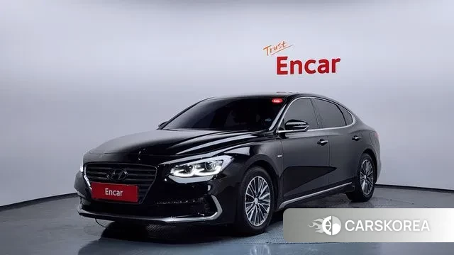 Hyundai Grandeur IG Hybrid 2018 Черный из Кореи