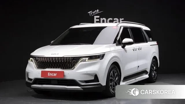 Kia Carnival 4th generation 2021 Белый из Кореи