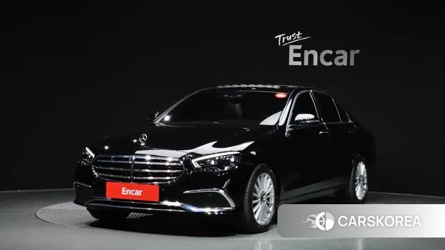 Mercedes-Benz E-Class W213 2022 Черный из Кореи