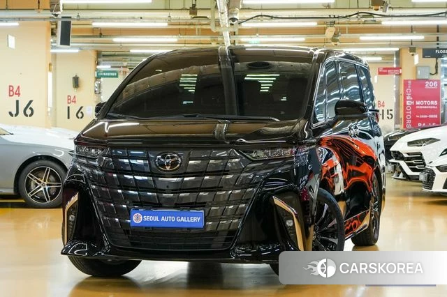 Toyota Alphard 4th Generation 2025 Черный из Кореи