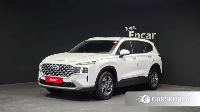 Hyundai The New Santa Fe 2021 Белый из Кореи