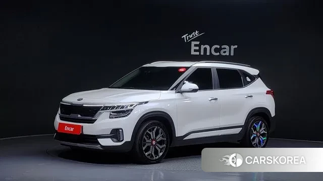 Kia Seltos 2021 Белый из Кореи