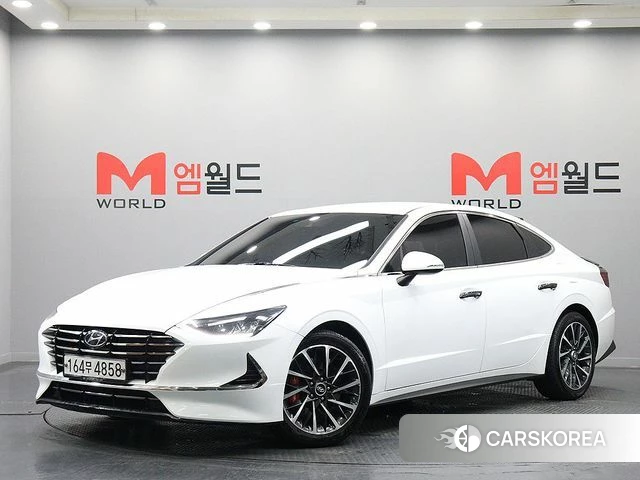 Hyundai Sonata (DN8) 2020 Белый из Кореи