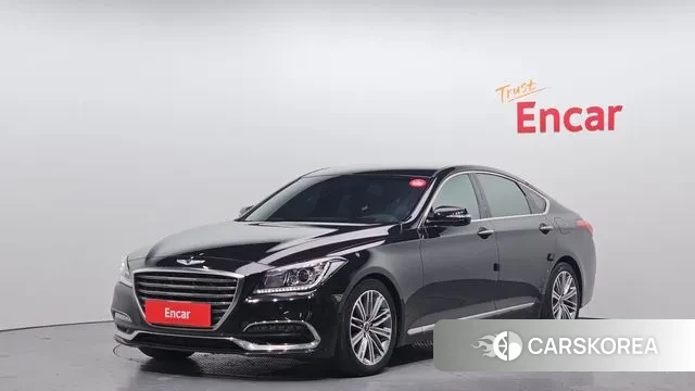 Genesis G80 2018 Черный из Кореи