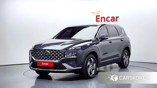 Hyundai The New Santa Fe 2020 Синий из Кореи