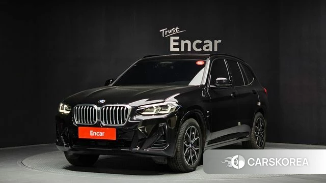 BMW X3 (G01) 2023 Черный из Кореи