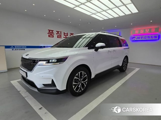 Kia Carnival 4th generation 2021 Белый из Кореи