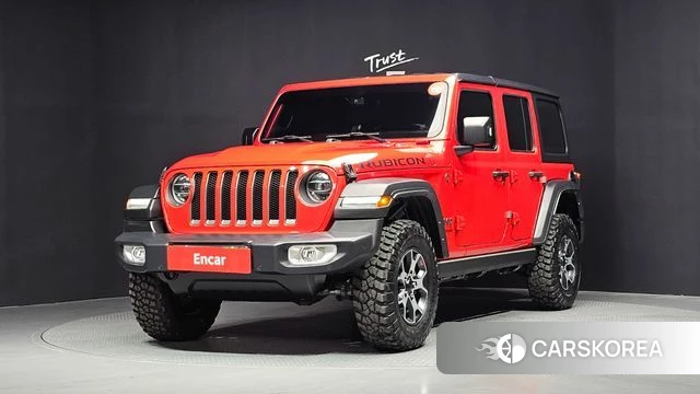 Jeep Wrangler (JL) 2022 Красный из Кореи