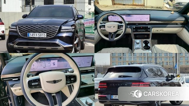 Genesis GV80 2023 Синий из Кореи