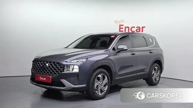 Hyundai The New Santa Fe 2021 Небесно-голубой из Кореи